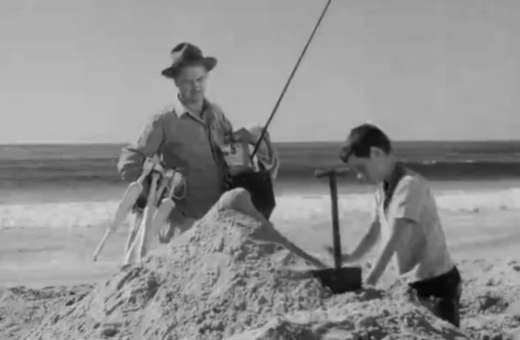Still from The Sand Castle.